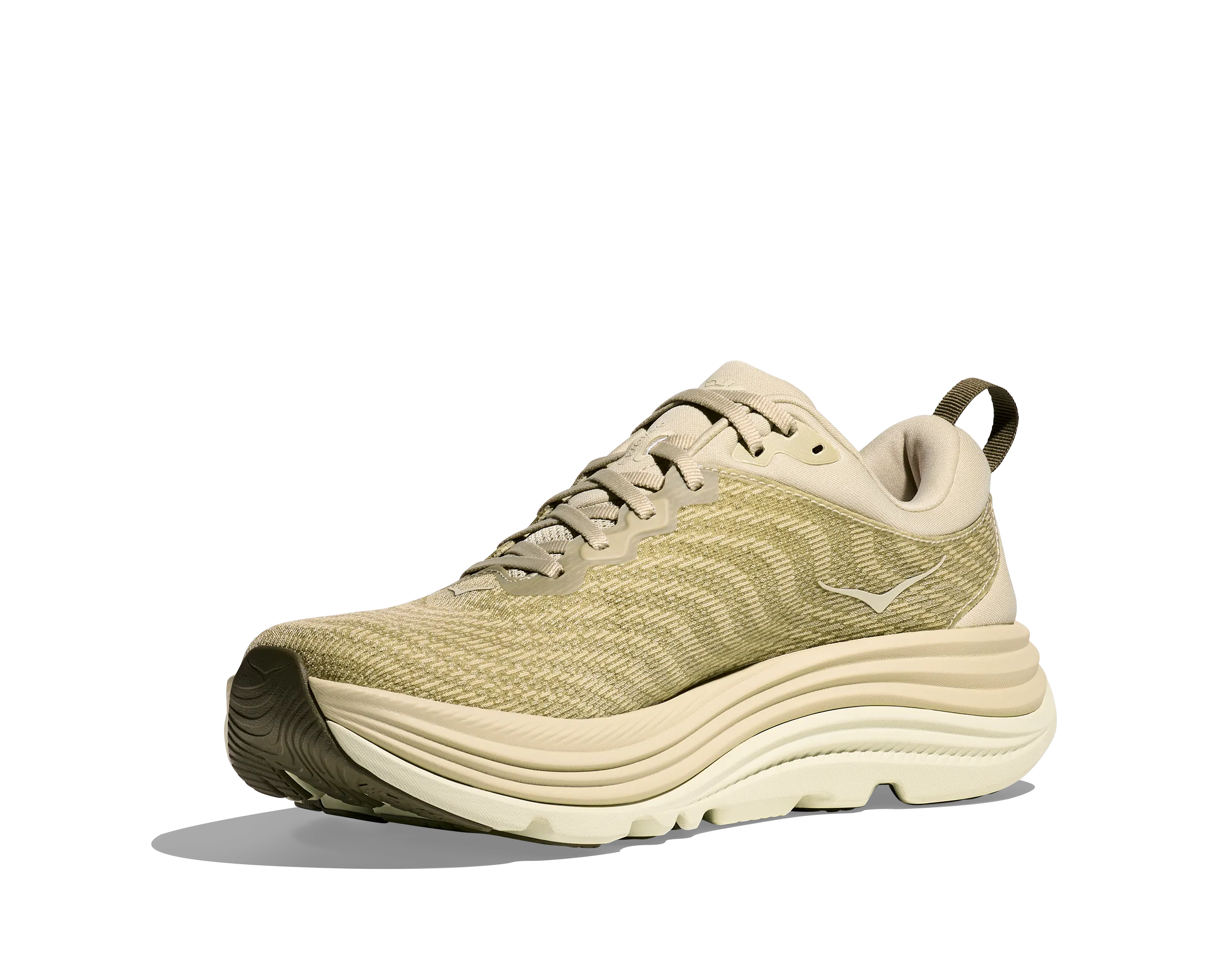 Shoes At Academy Men's Hoka Gaviota 5 (Oyster Mushroom/Truffle Salt)