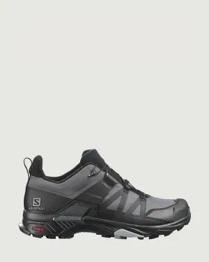 Low Drop Hiking Shoes Men's Salomon X Ultra 4 GTX Hiking Shoes - Magnet/Black/Monument