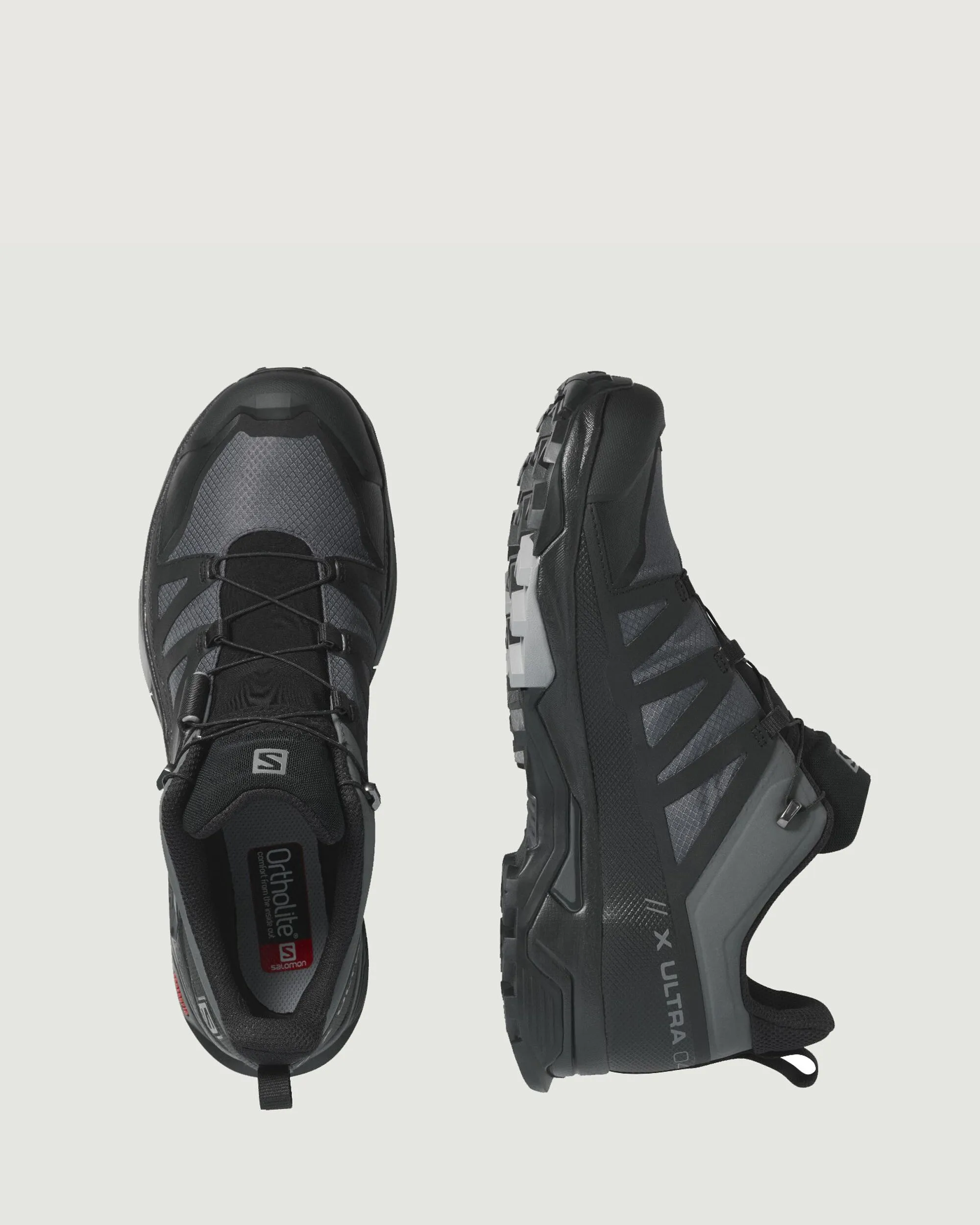 Versatile Hiking Shoes Men's Salomon X Ultra 4 GTX Hiking Shoes - Magnet/Black/Monument