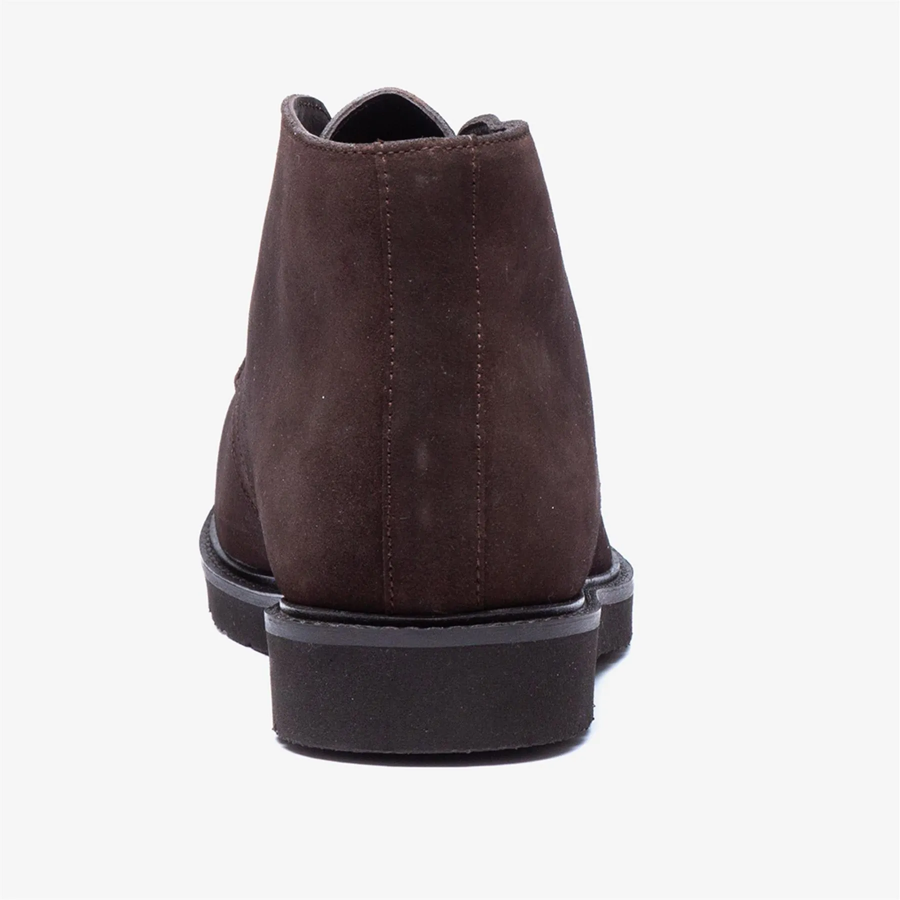 World War 2 Boots Men's Wide Fit Tredd Well William 22759 Suede Dress Boots - Brown