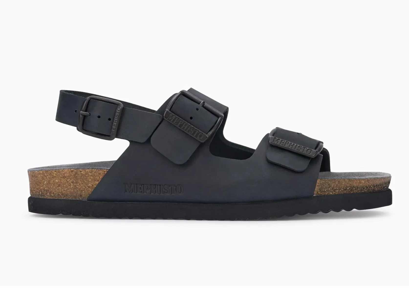 Mephisto Men Nardo Backstrap Sandals Platform Flip-flop Sandals