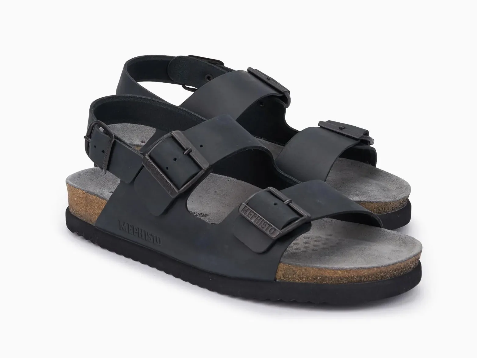 Mephisto Men Nardo Backstrap Sandals Comfortable Sandals Wedge