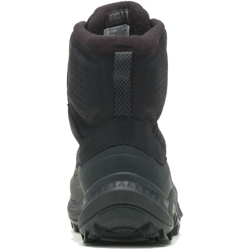 Merrell Men's Thermo Overlook 2 Mid Boot Waterproof w/ Arctic Grip - Black Where To Buy Hiking Shoes