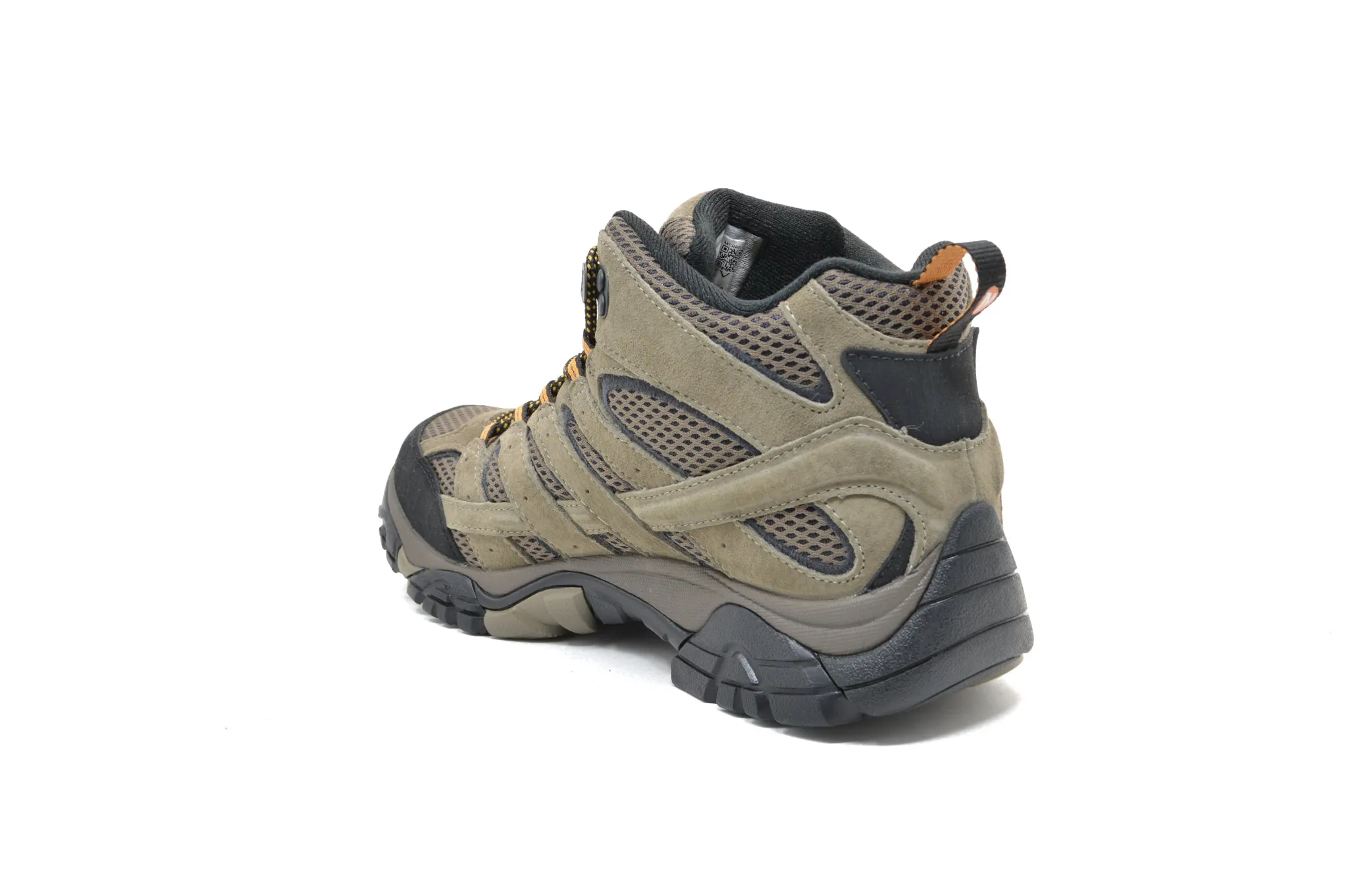 Merrell Moab 2 Mid Waterproof Wide Width Rock Plate Hiking Shoes