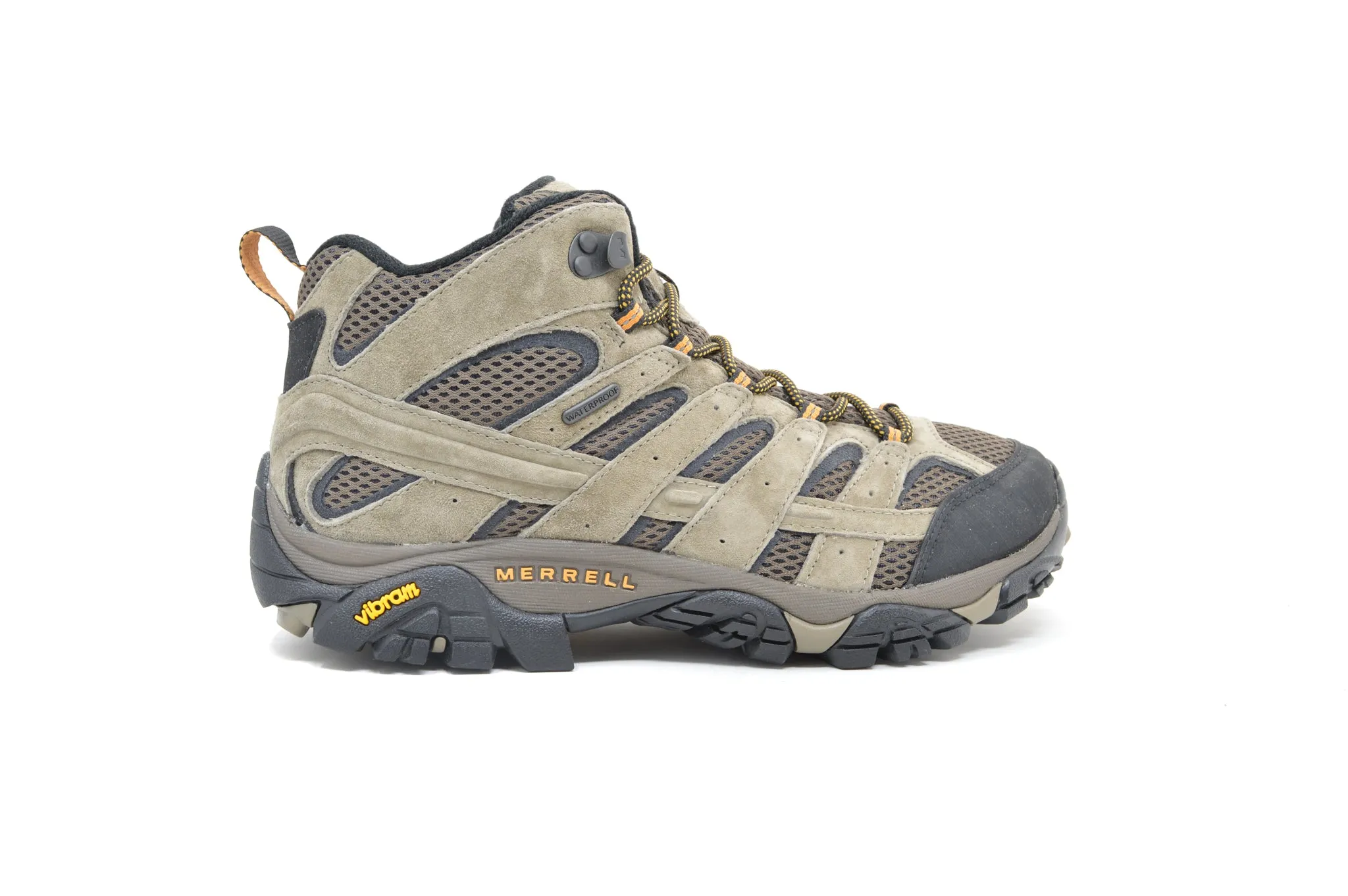 Merrell Moab 2 Mid Waterproof Wide Width Ts Wolf Hiking Shoes