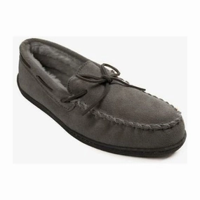 Aerosole Slippers MINNETONKA PILE LINED HARDSOLE MEN'S MEDIUM AND WIDE