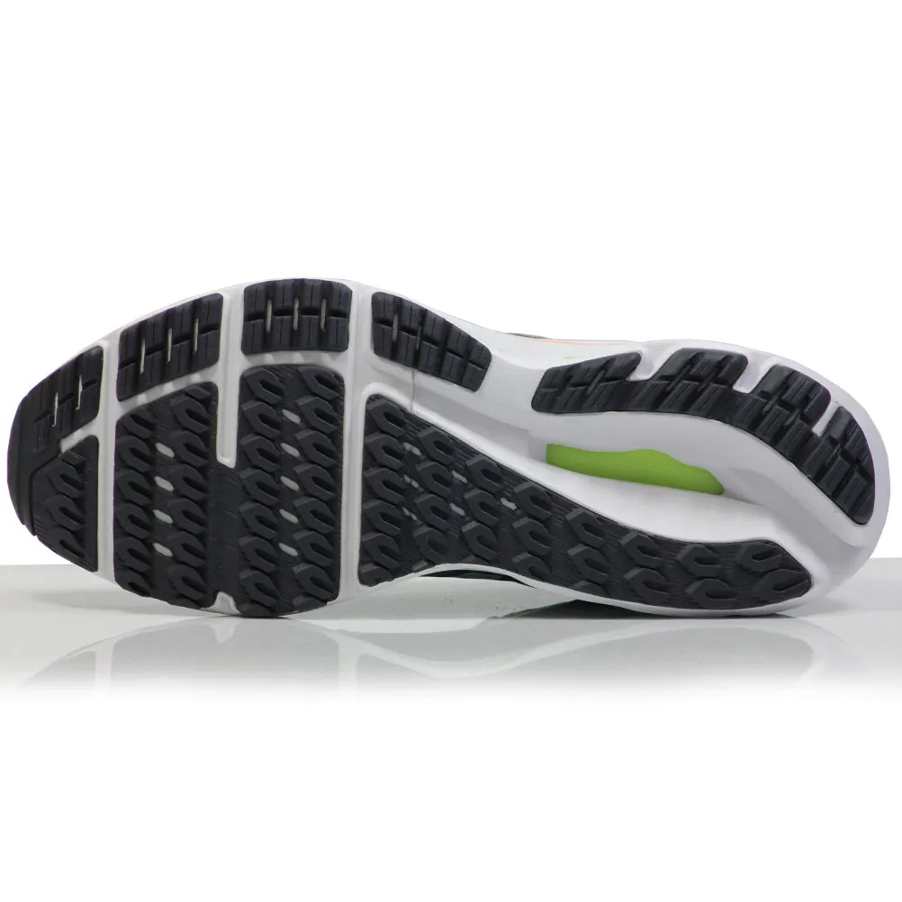 Ultra Running Mizuno Wave Inspire 18 Men's Running Shoe - Smoke Blue/White/Neon Flame