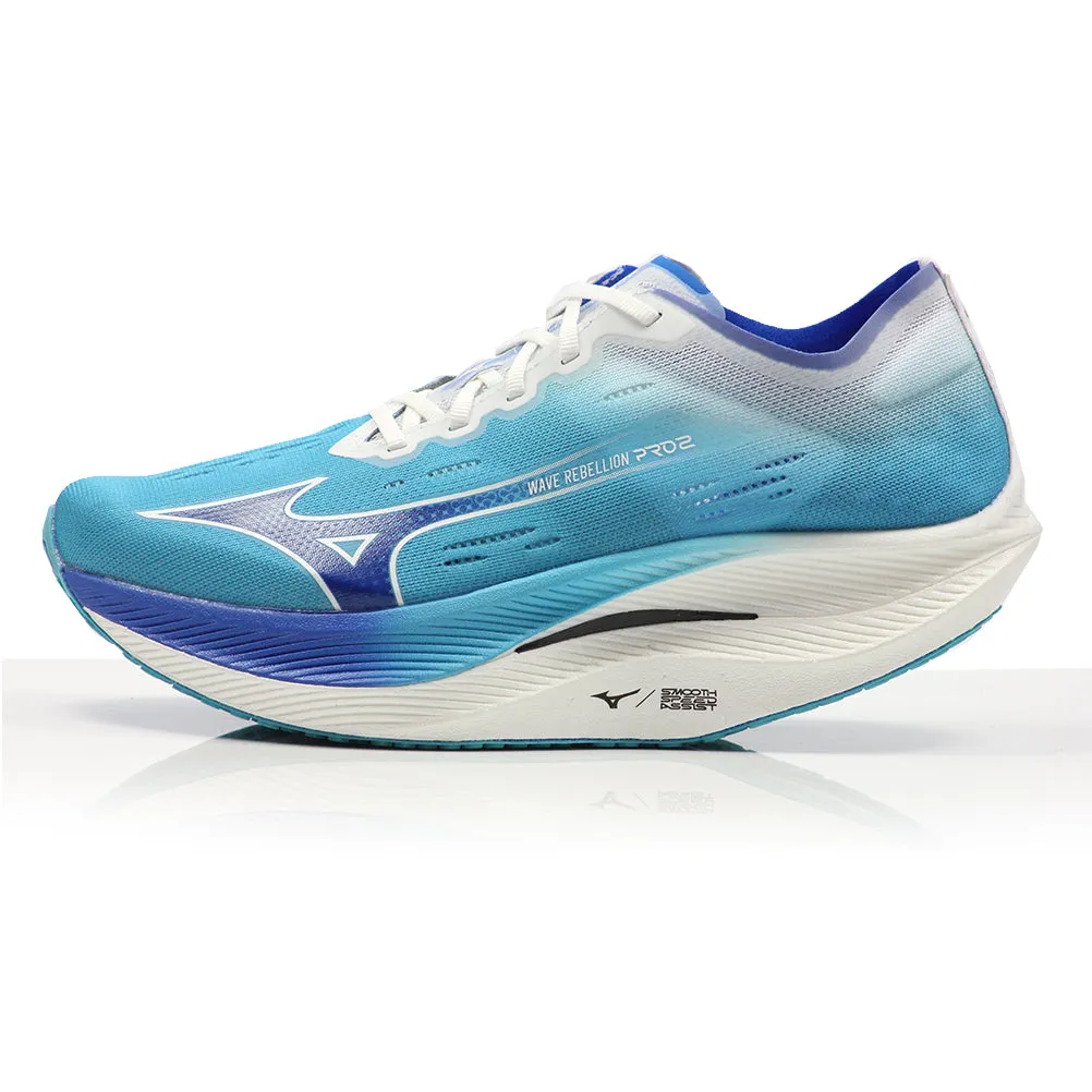 Mizuno Wave Rebellion Pro 2 Men's Running Shoe - River blue/Mugen blue/white Running Support Shoes