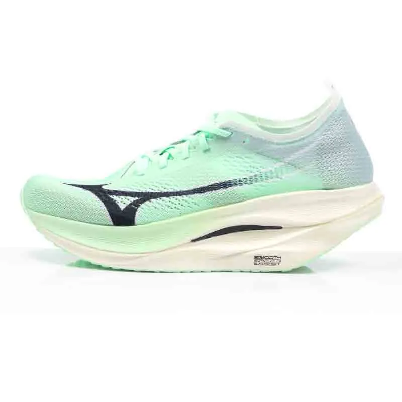 Uk Running Shoes Mizuno Wave Rebellion Pro 3 Men's Running Shoe - Neo Mint/Hint Of Mint