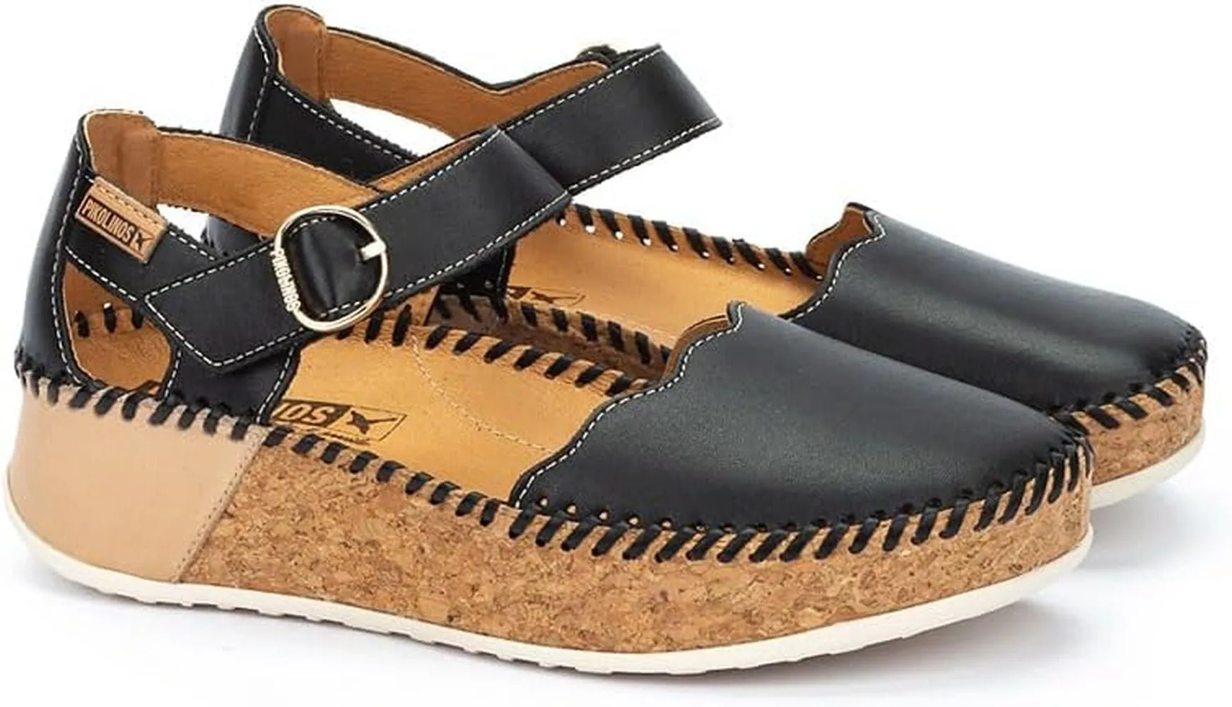 PIKOLINOS Women's MARINA Semi-Open Shoes Sandals Overwater Bungalows Jamaica