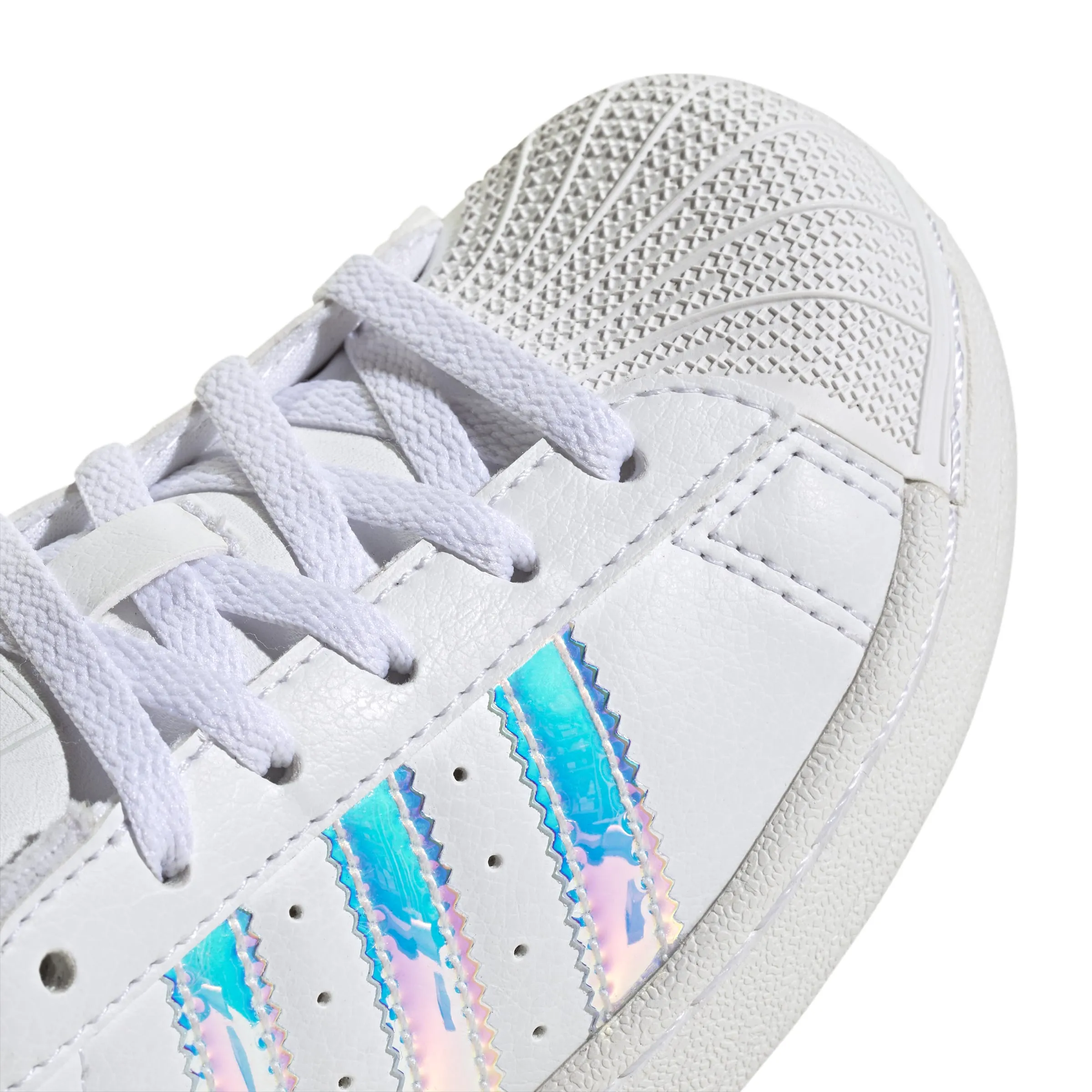 Kids Superstar II 'Cloud White Halo Blue' Adidas Shoes Slim