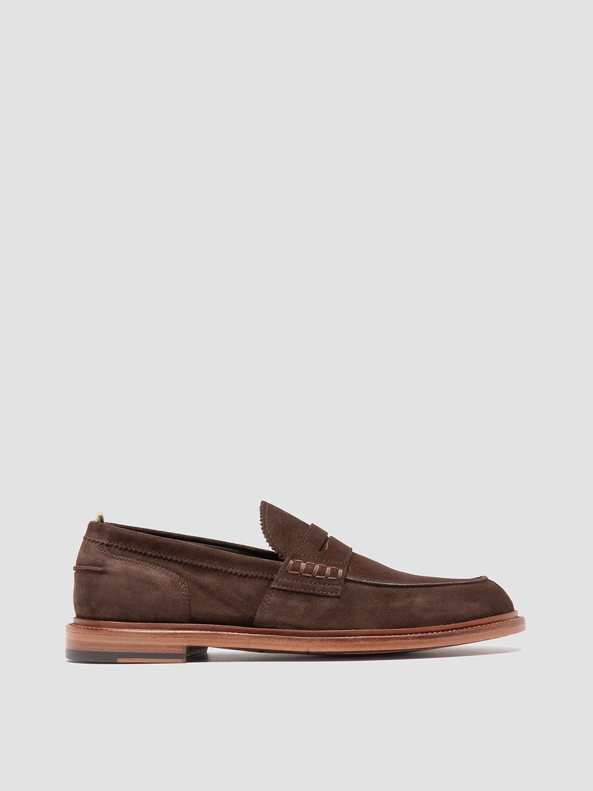 SAX 001 - Brown Suede Penny Loafers Formals With Loafers