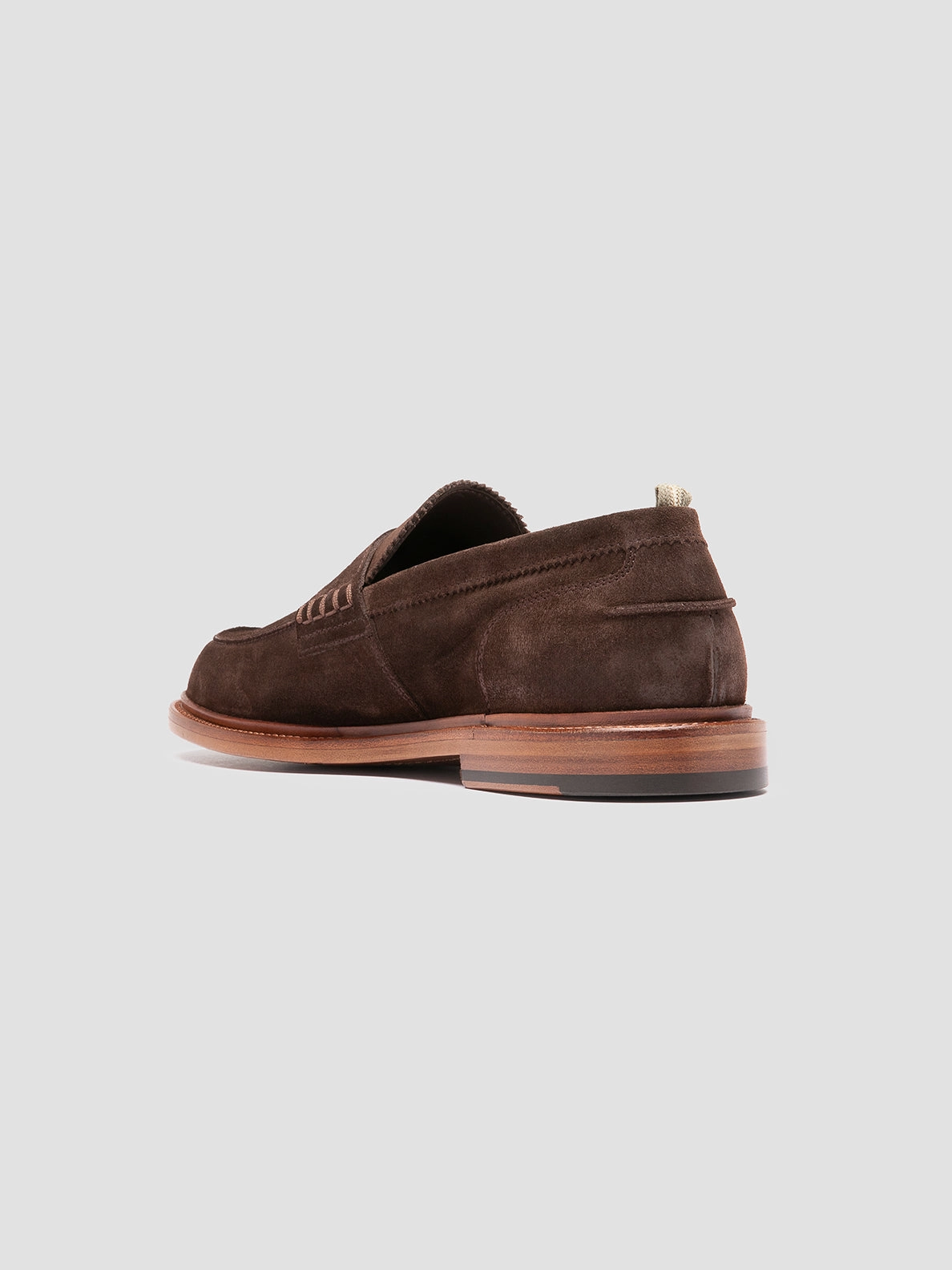 Loafers And Suit SAX 001 - Brown Suede Penny Loafers