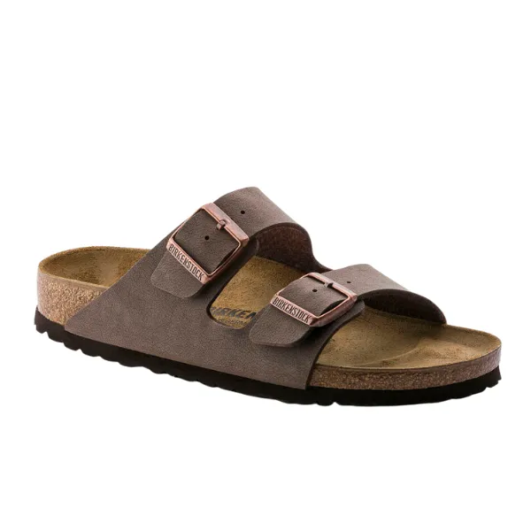 Birkenstock Men's Arizona (Regular Width) Mocha Braided Sandals Heels