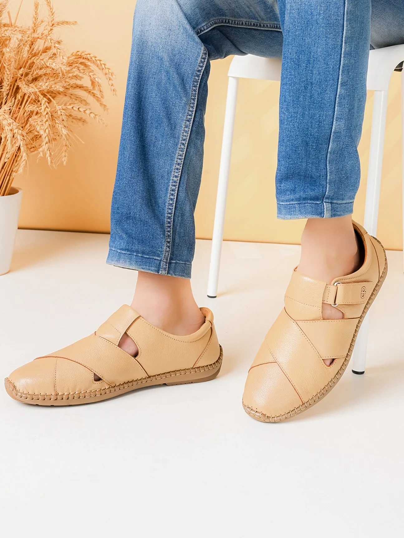 Sandals Montego Bay Resort Monarch Leather Cushioned Sandals