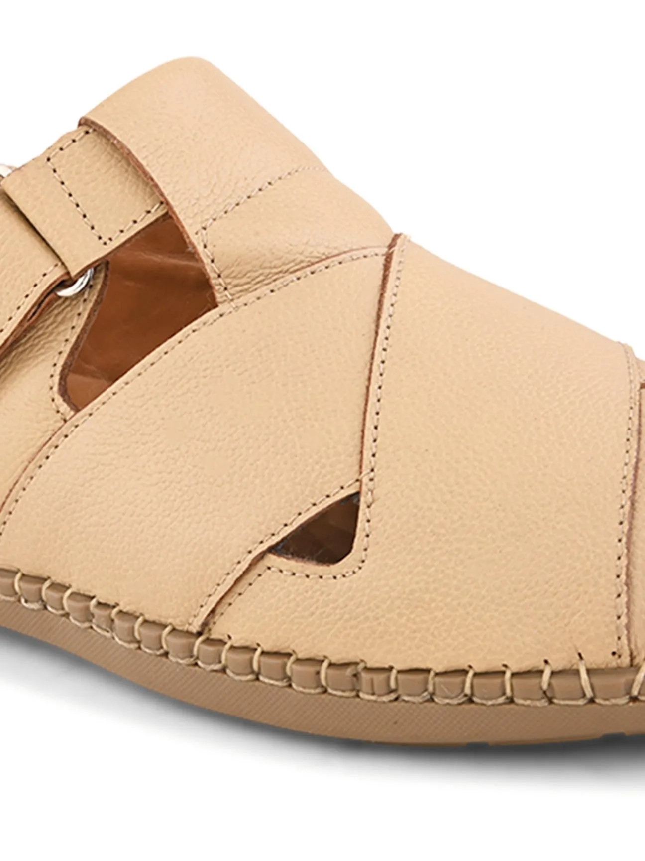 Monarch Leather Cushioned Sandals Bicycle Riding Sandals