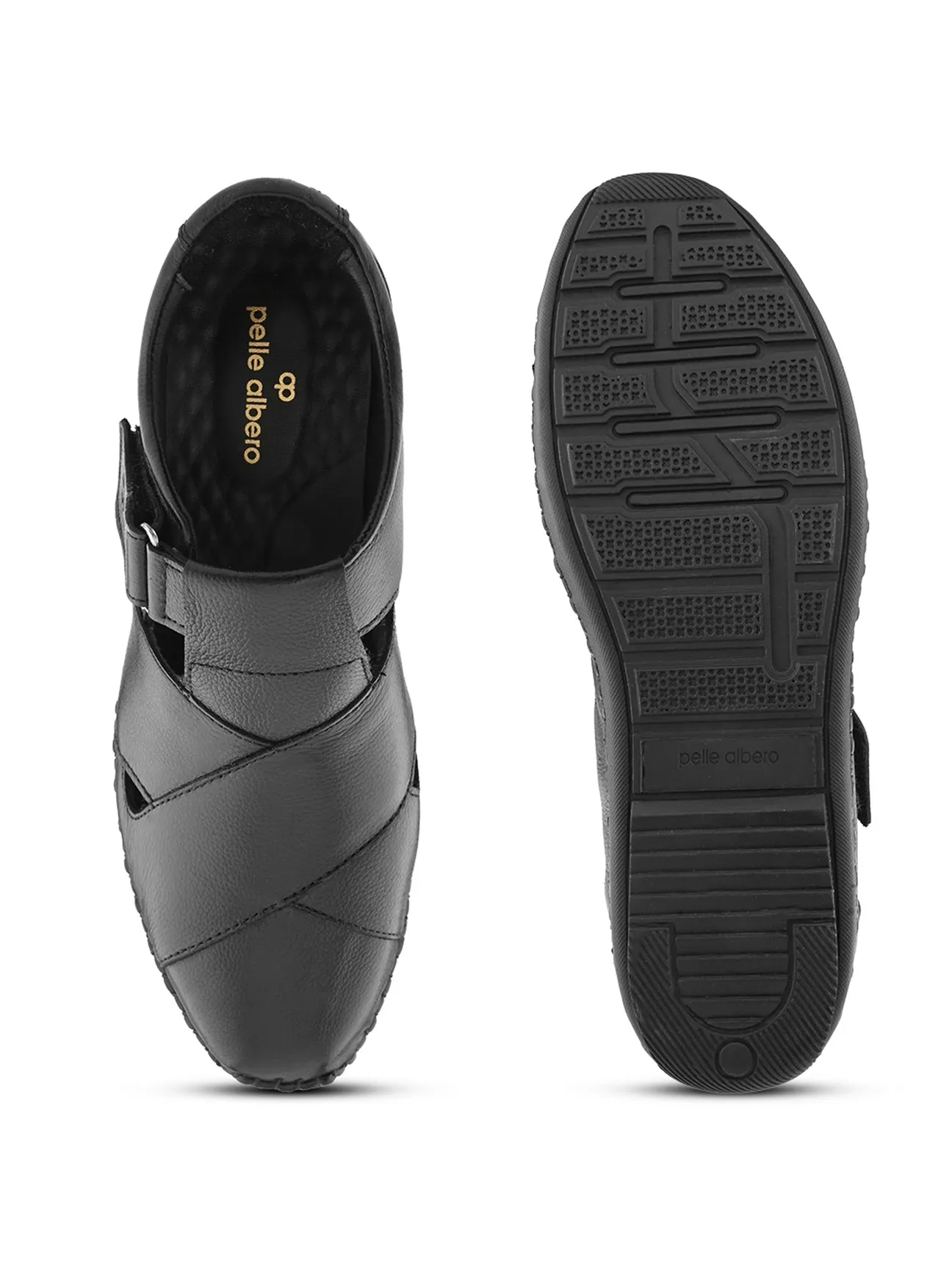 Sandals Jamaica Bungalow Monarch Leather Cushioned Sandals