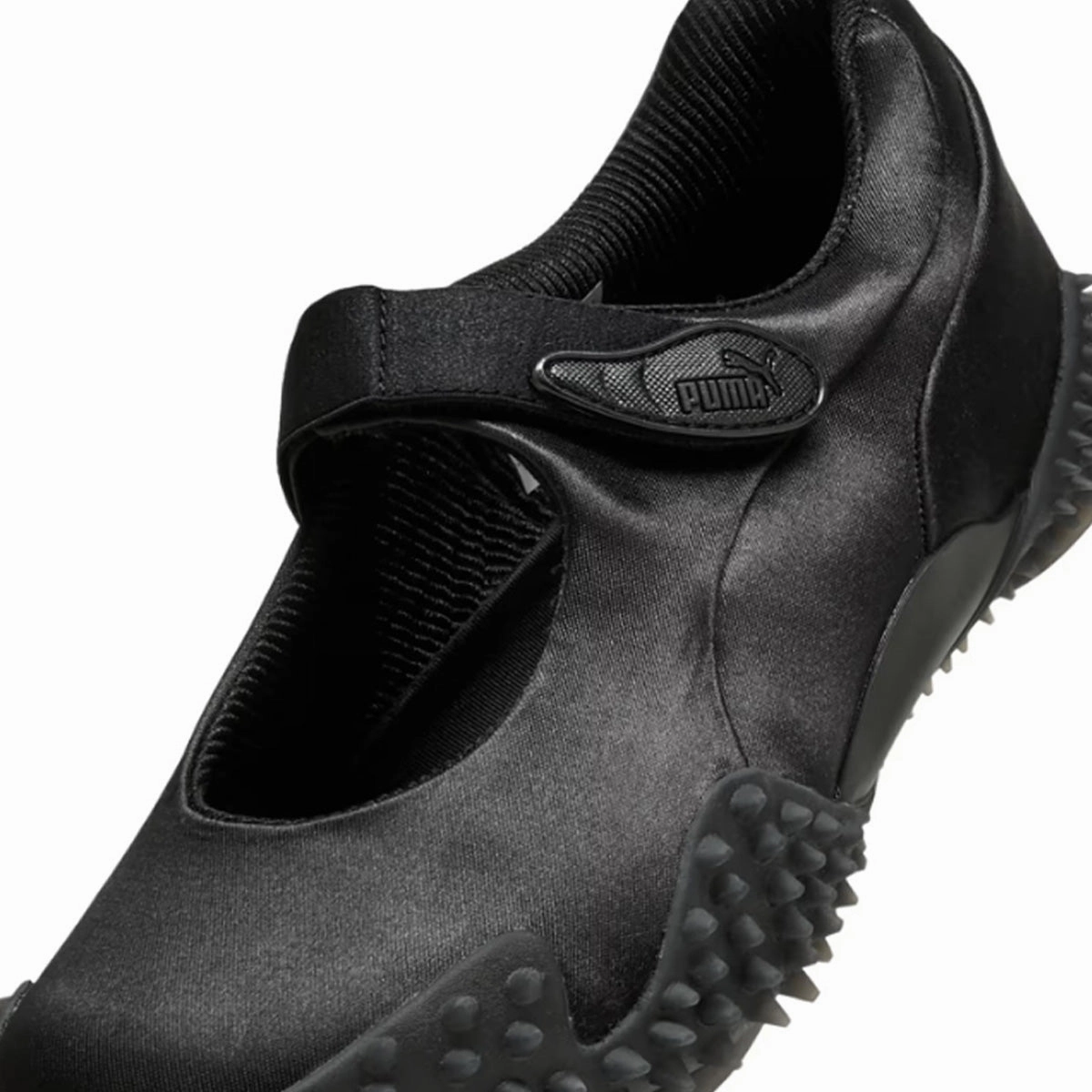 Shop Puma Shoes On Sale Mostro Fey Satin 'Puma Black Cool Dark Grey'