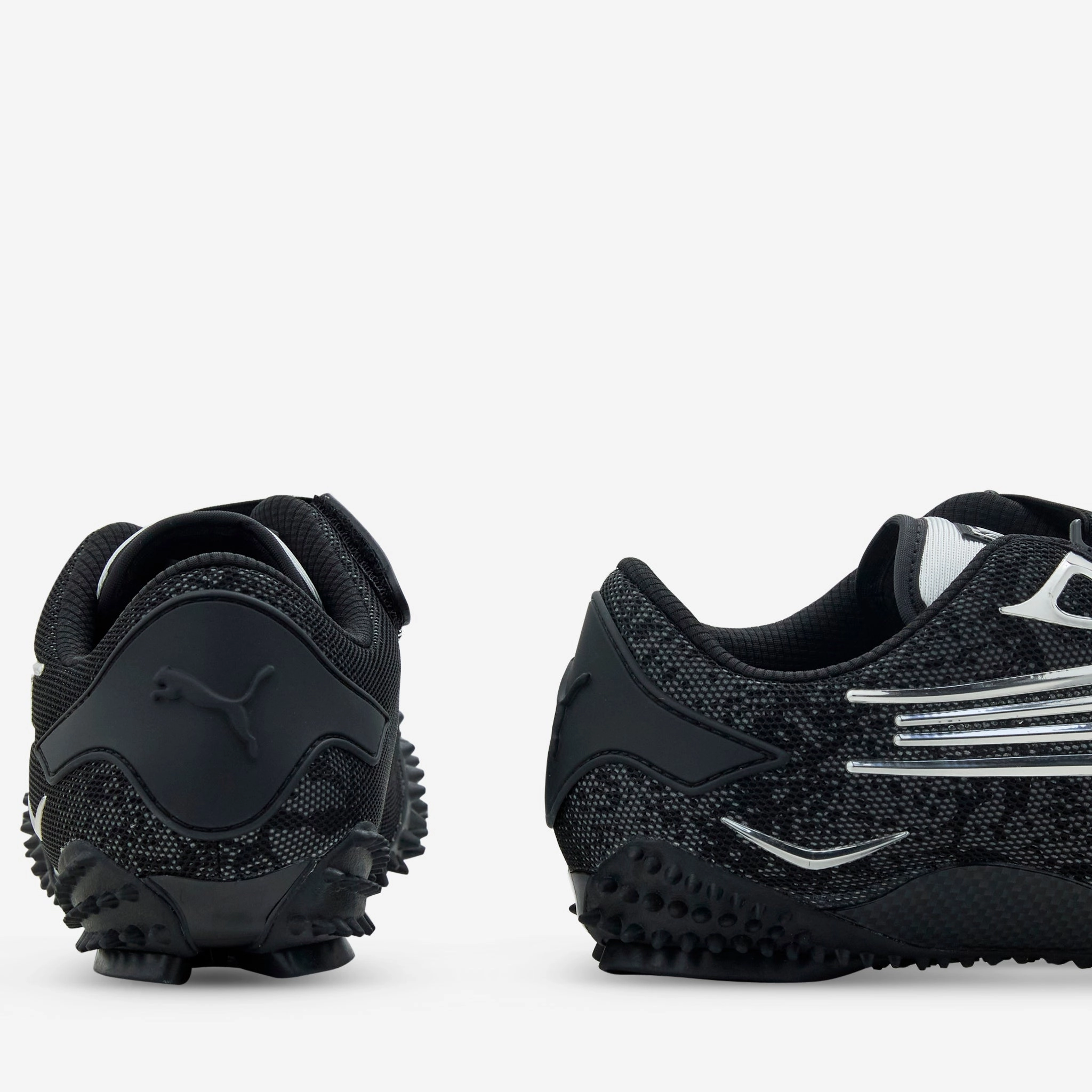 Puma Basketball Shoes Low Top Mostro Metallic PUMA Black | PUMA Silver