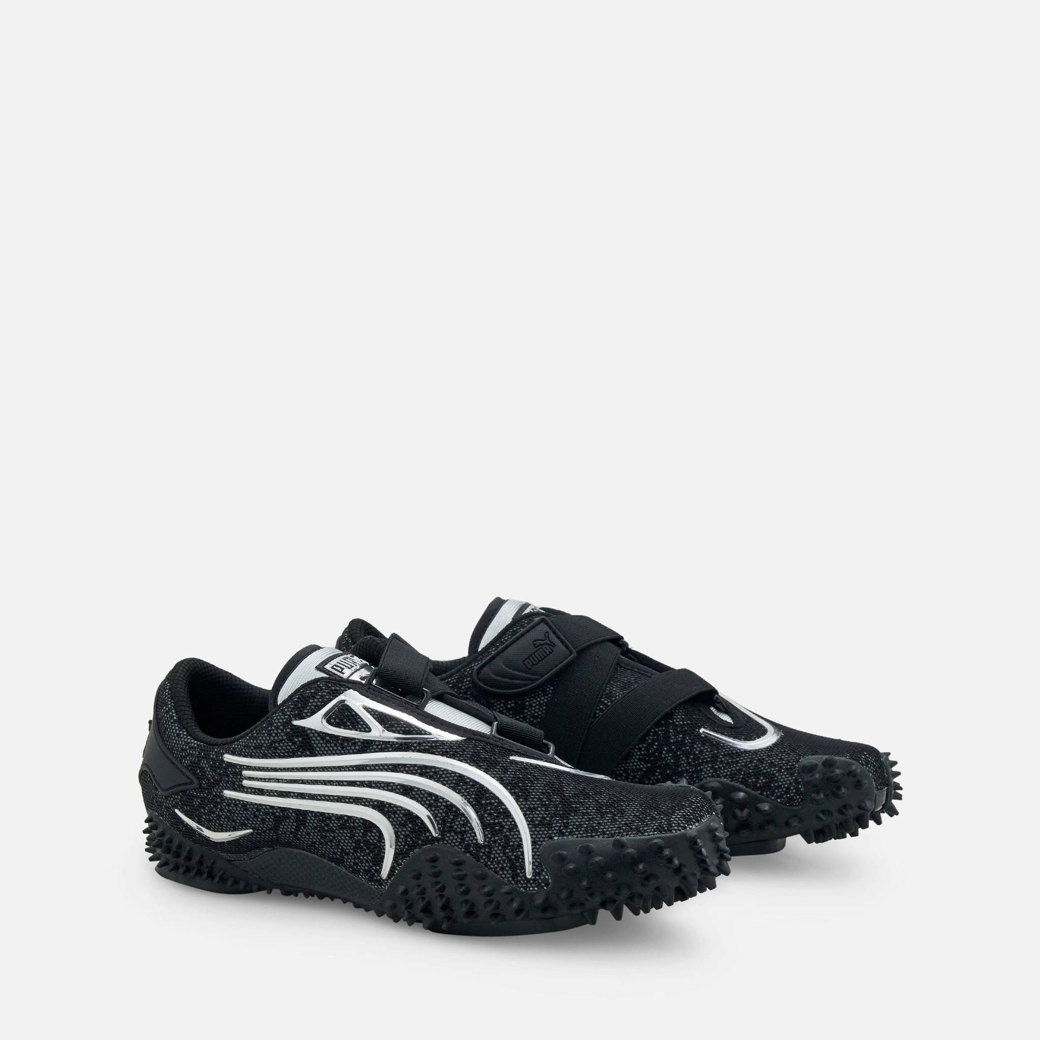 Loafer Puma Casual Shoes Mostro Metallic PUMA Black | PUMA Silver