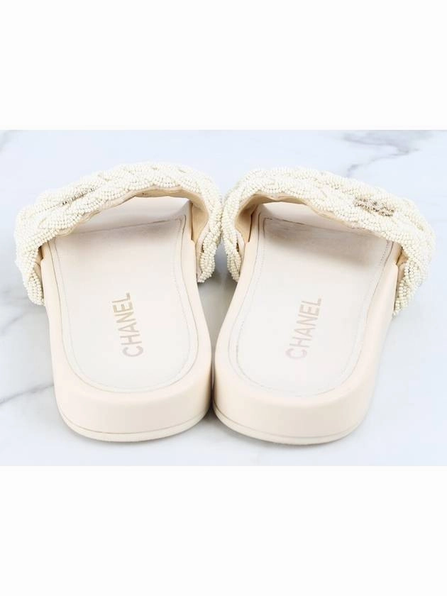 mule slippers 36 230 Chanel Fluffy Bunny Slippers