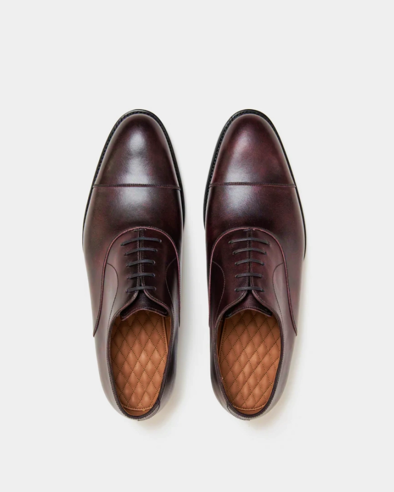 Business Casual Oxfords Museum Oxblood Cap Toe Oxford Dress Shoe