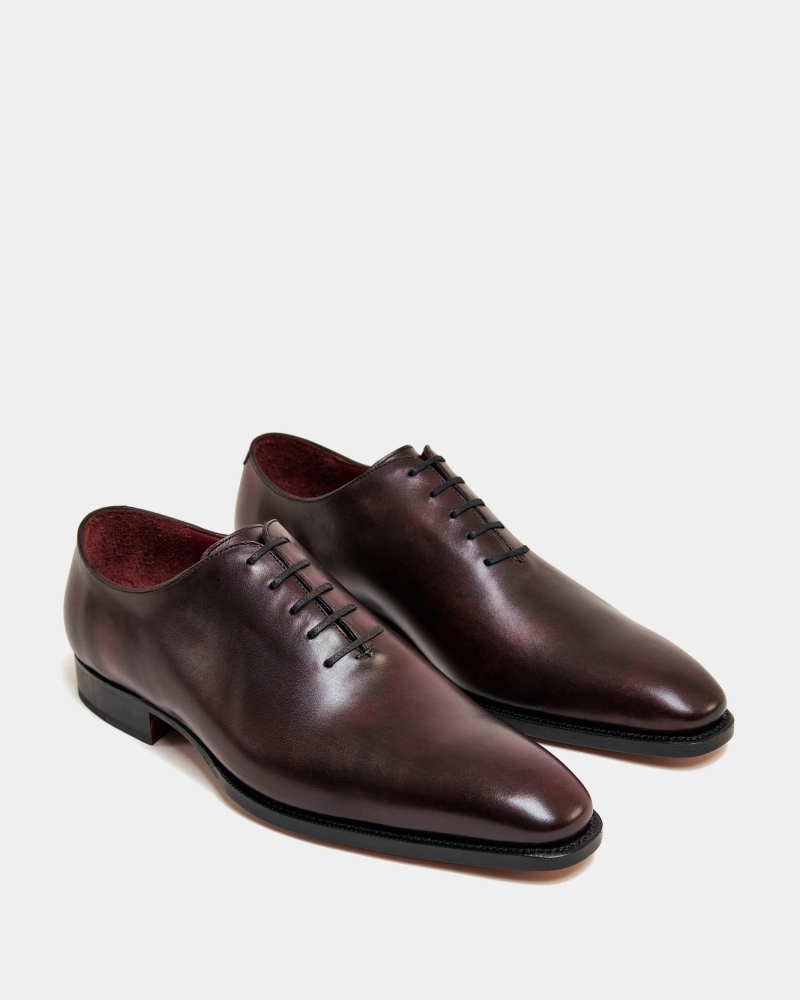 Pewtertip Oxfords Museum Oxblood Wholecut Oxford Dress Shoe