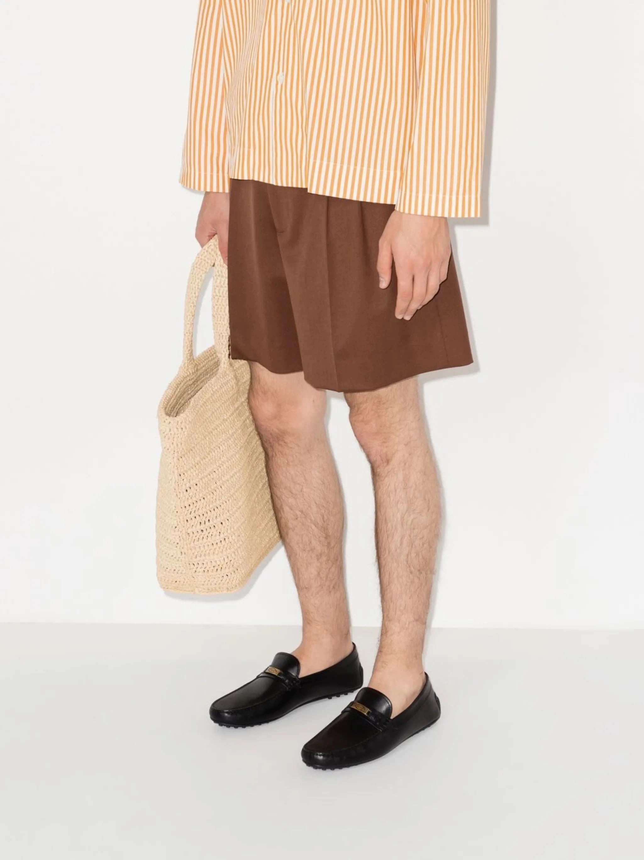 City Gommino logo-plaque driving shoes Golf Loafers