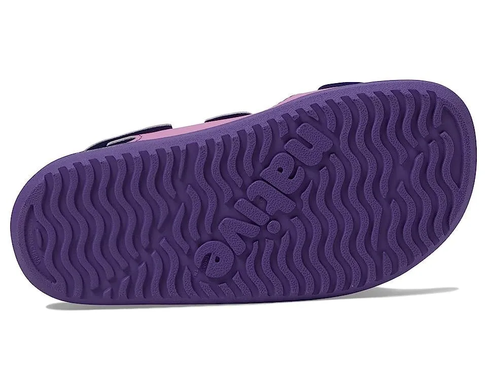 Bass Sandals Native Shoes Frankie Sugarlite Sandals Kids Purple Adjustable Straps GBNC653