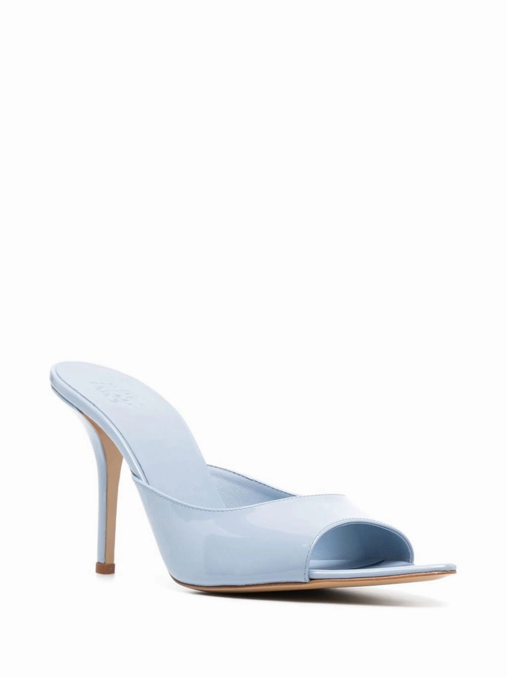 Best Backpacking Sandals 105mm Perni patent-leather sandals