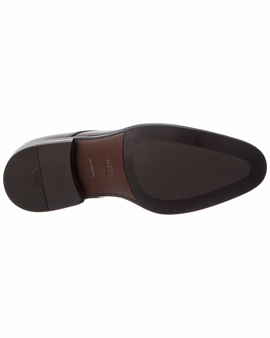 Hugo Boss Derrek Leather Derby Oxford Blue High Shine