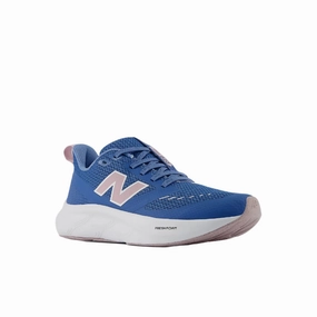 New Balance 680 V8 New Balance Big Kid's Sizes 3.5-7 Fresh Foam 625 Sneaker - Blue/Pink