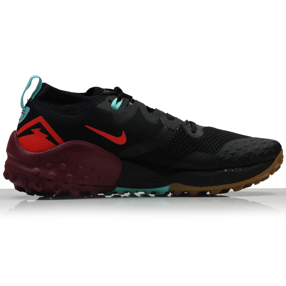 Nike Air Zoom Wildhorse 7 Men's Trail Running Shoe - Black/Dark Beetroot/Bright Crimson Buy Shoes Running