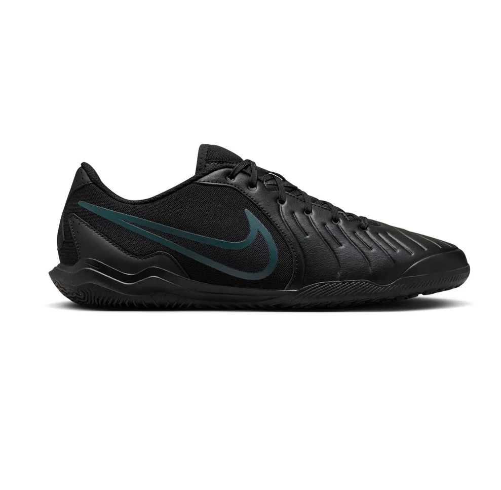 Nike Men's Tiempo Legend 10 Club Soccer Shoes - Black / Deep Jungle Pandas Nike Shoes