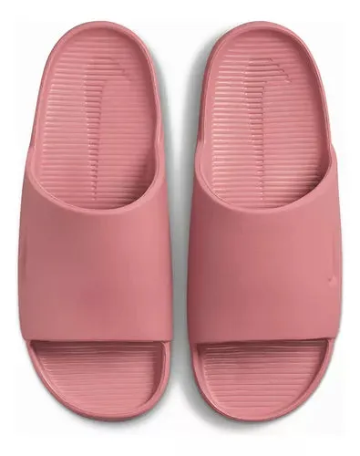 Nike Shoes Football Nike Women's Calm Slides  - Canyon Pink / Canyon Pink / Canyon Pink
