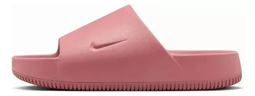Nike Women's Calm Slides  - Canyon Pink / Canyon Pink / Canyon Pink Shoes High Tops Nike