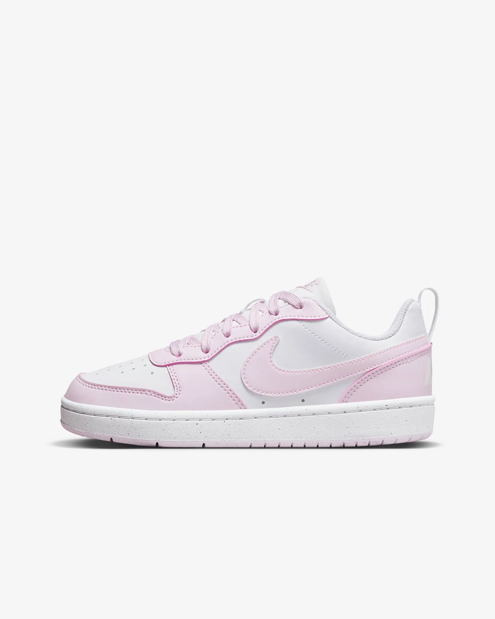 Nike Sb Zoom Blazer Mid Skate Shoe Nike Kids' Court Borough Low Recraft Shoes - Pink Foam / White