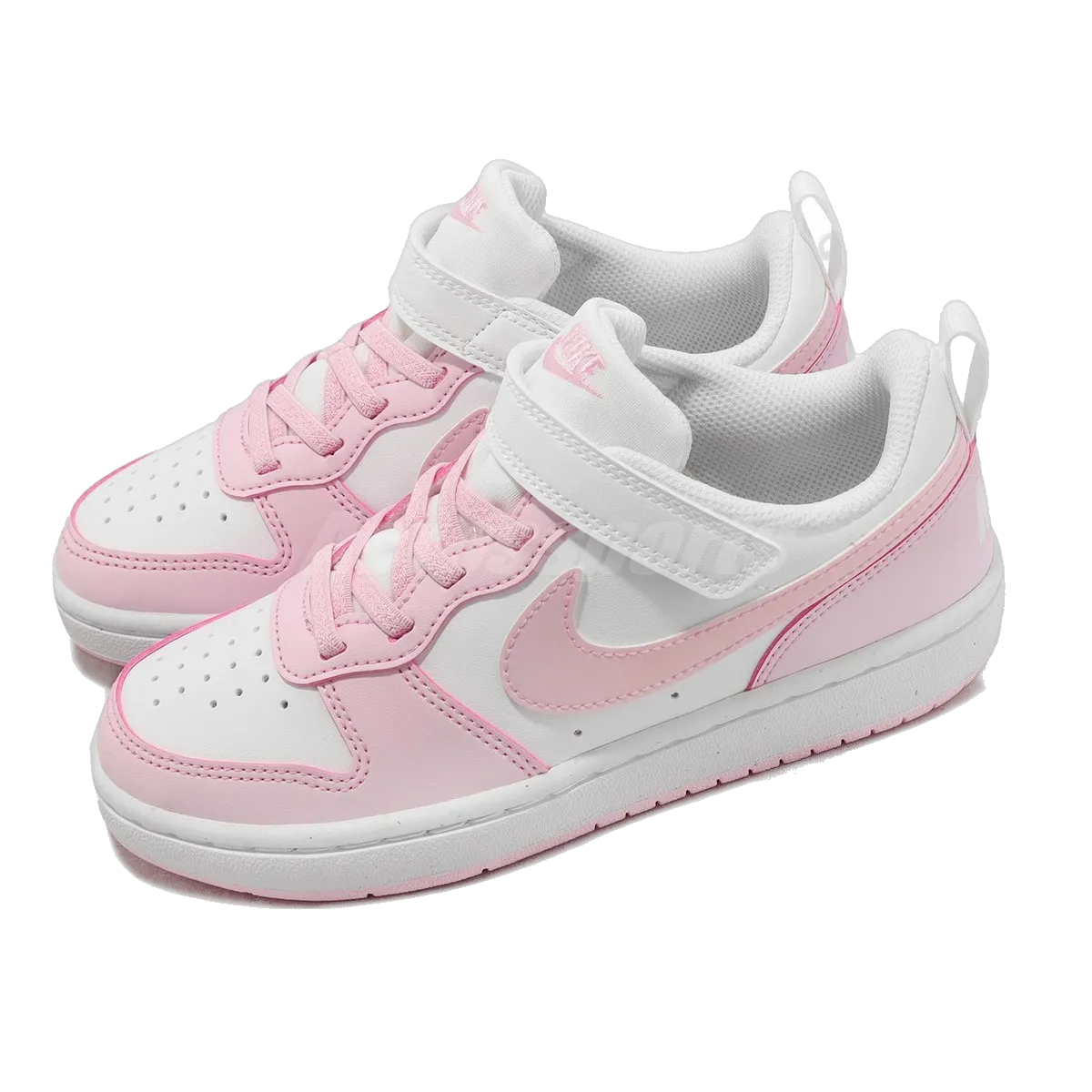 Nike Kids' Court Borough Low Recraft Shoes - White / Pink Foam Nike Zoom Shoes