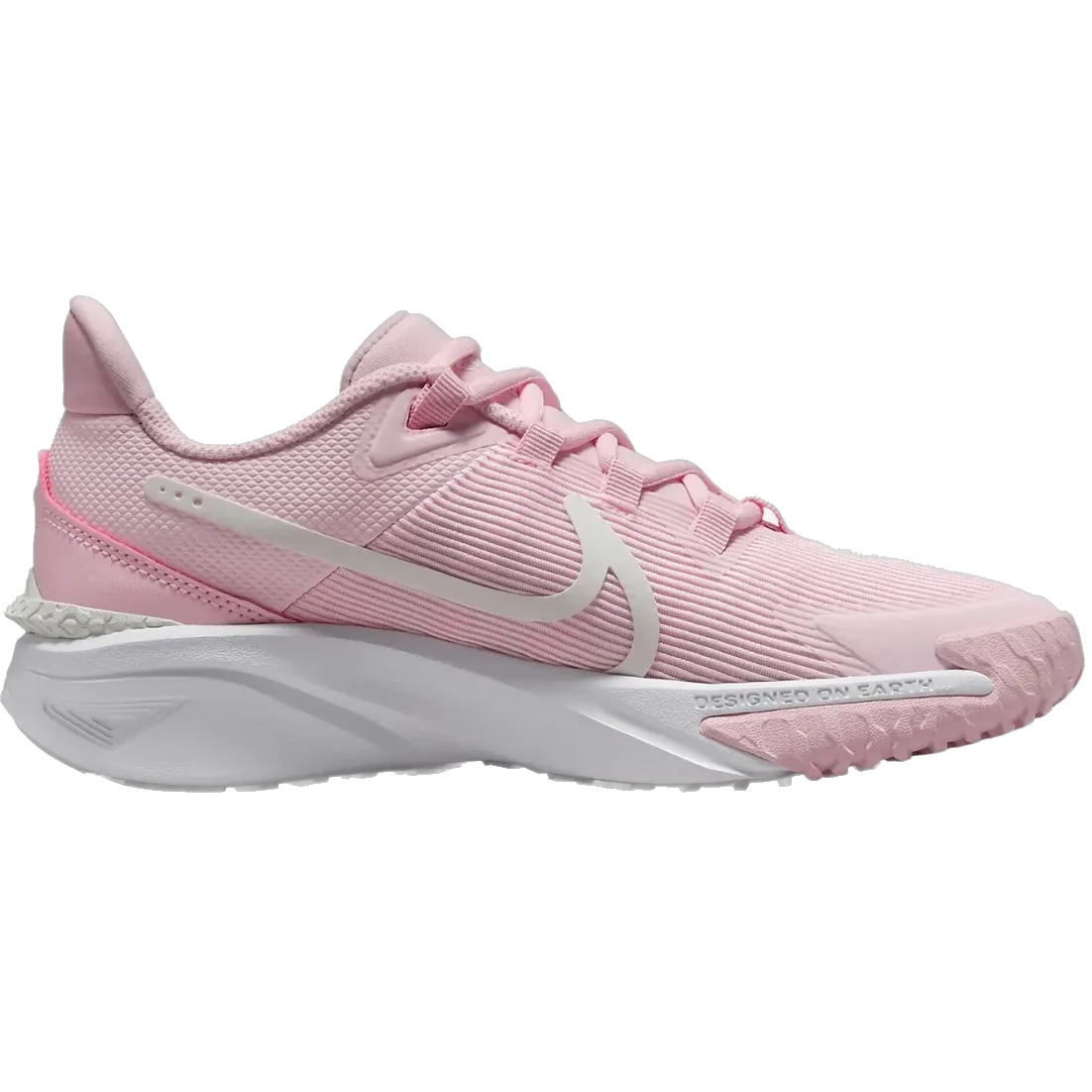 Nike Kids' Star Runner 4 Shoes - Pink Foam / Summit White / White Nike Softball Shoes