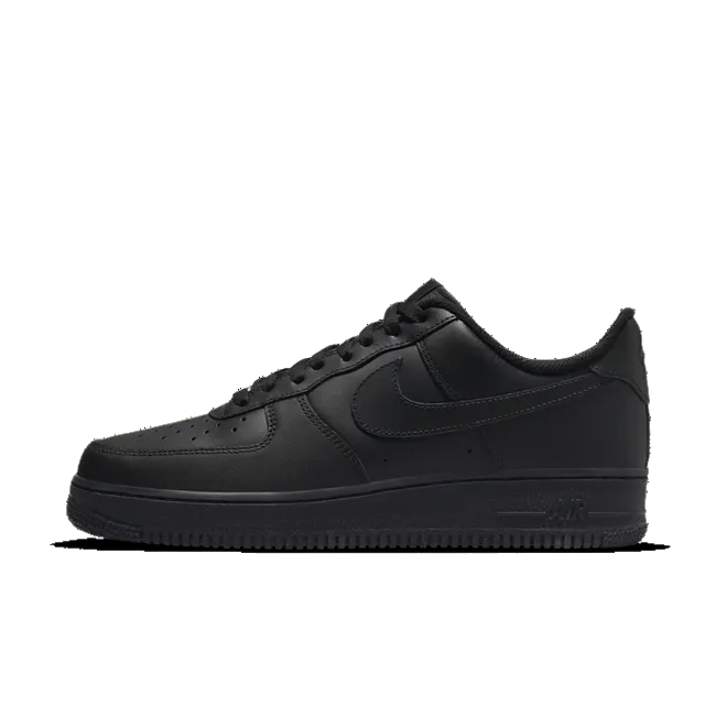 Stranger Things Shoes Nike Nike Men's Air Force 1 '07 Shoes - Black