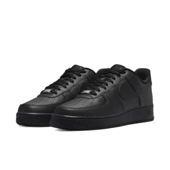 Nike Basketball Nike Men's Air Force 1 '07 Shoes - Black