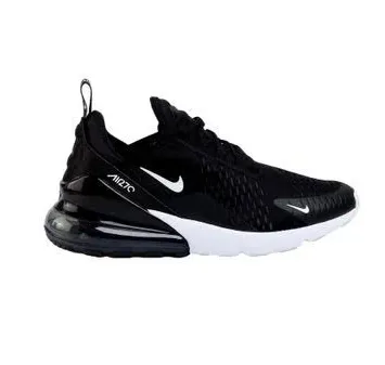 Nike Men's Air Max 270 Shoes - Black / White Lebron James Nike Shoes