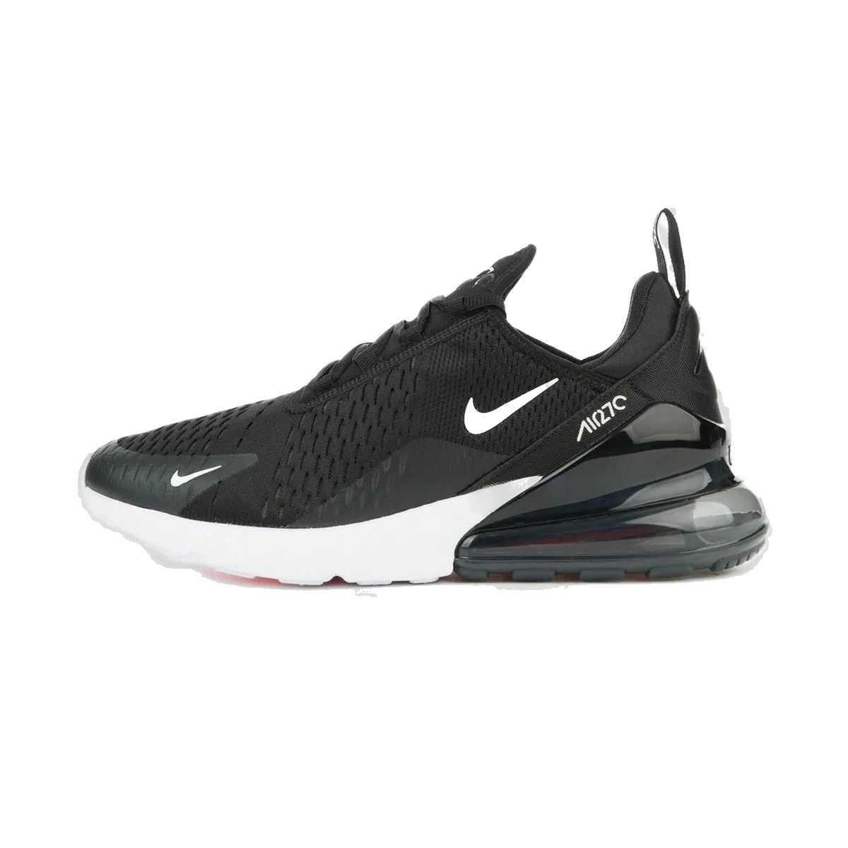 Nike Men's Air Max 270 Shoes - Black / White Af1 Nike Shoes