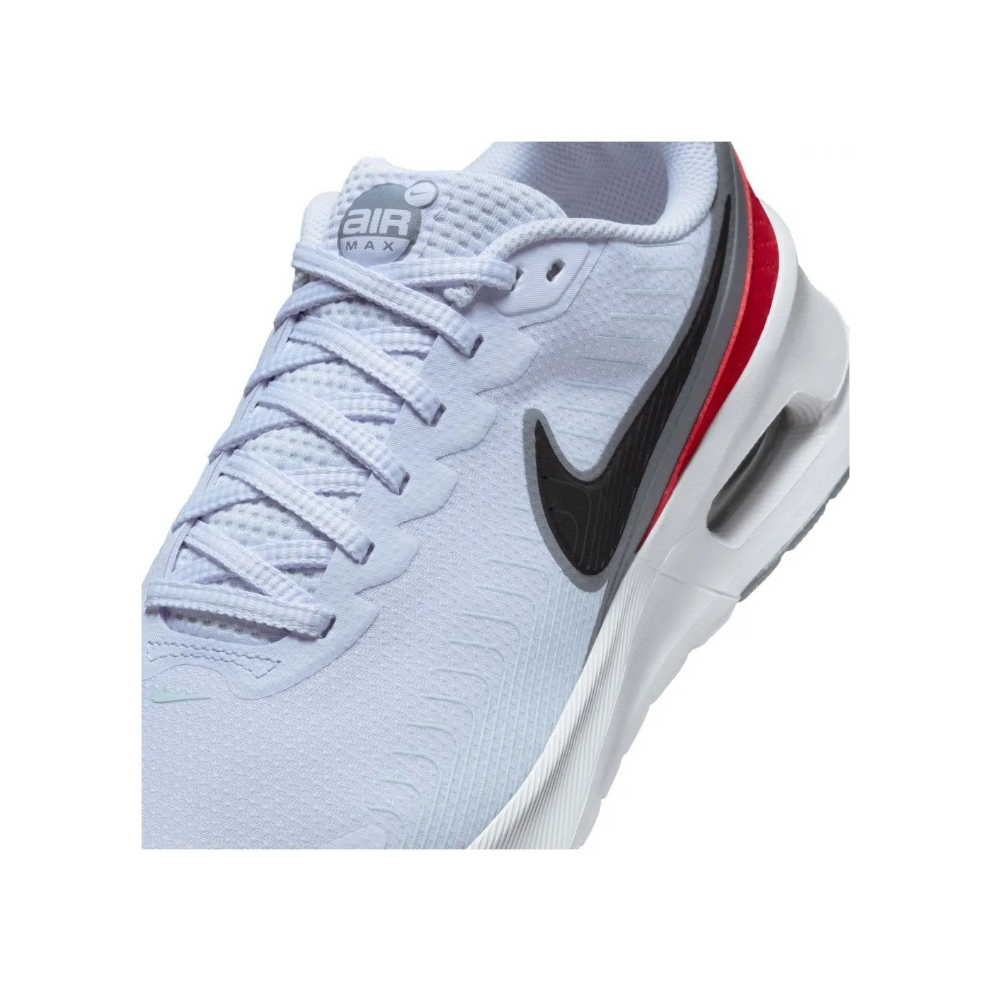 Nike Shoes 360 Air Max Nike Men's Air Max Nuaxis Shoes - Football Grey / Black / White / Gym Red