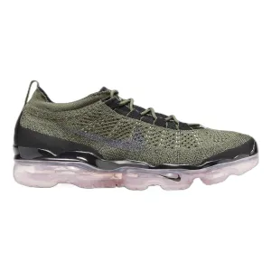 Nike Swoosh Shoes Nike Men's Air Vapormax 2023 Flyknit Shoes - Medium Olive / Pink Oxford / Black / Black