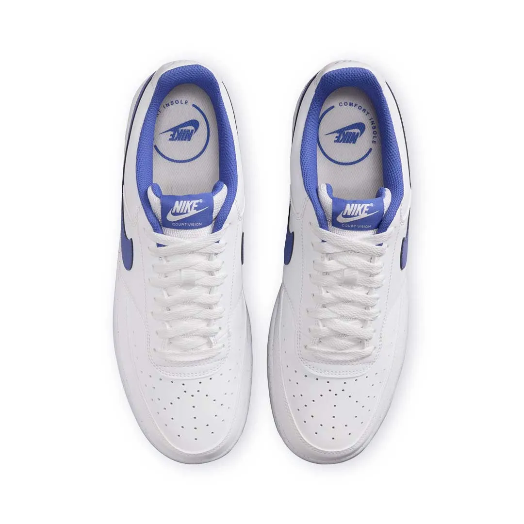 Nike - Men's Court Vision Low Premium Shoes (HM9429 101) Nike Outlet Store Basketball Shoes