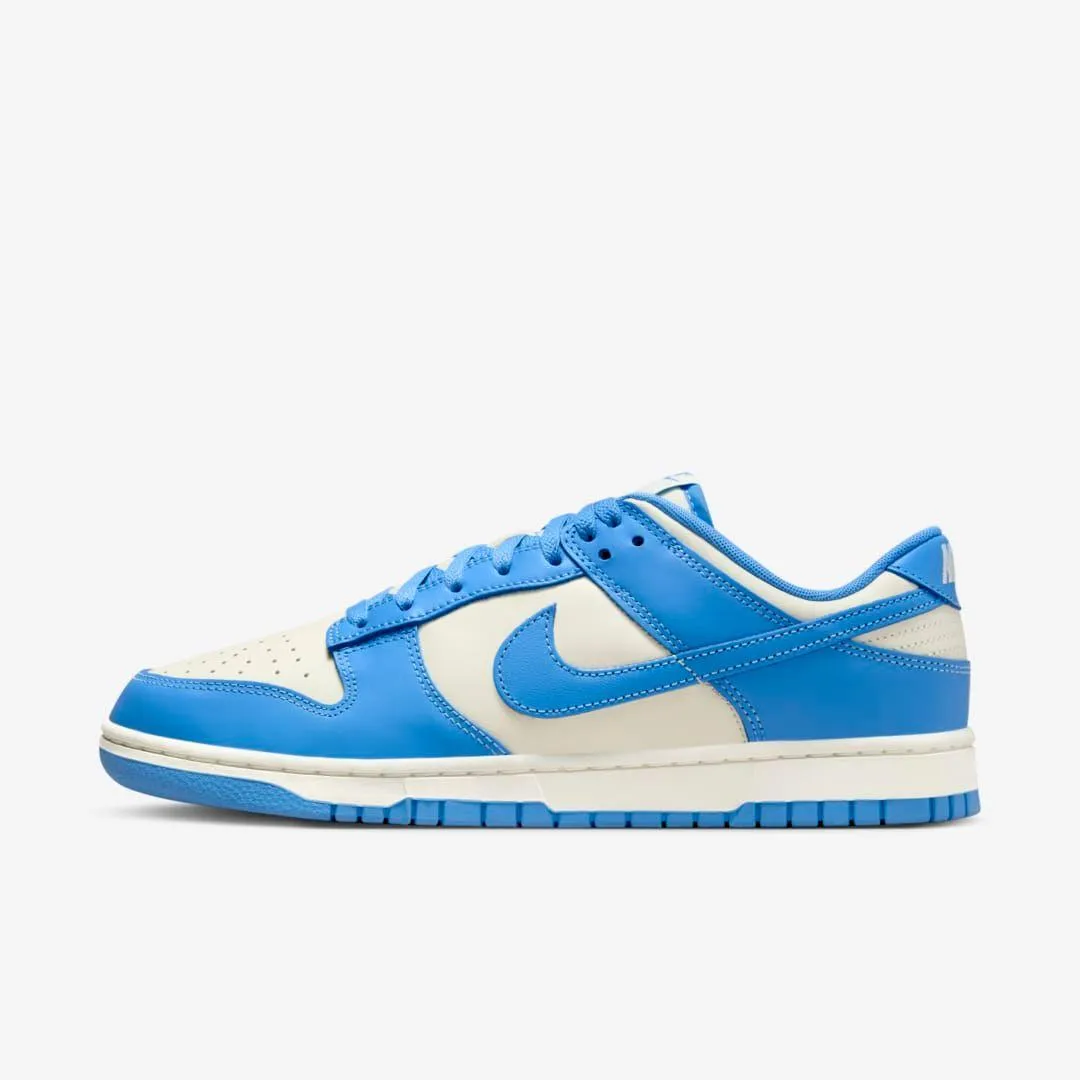 Nike Men's Dunk Low Shoes - Coconut Milk / University Blue / Gym Red / Sail / White Nike Vapor Soccer Shoes