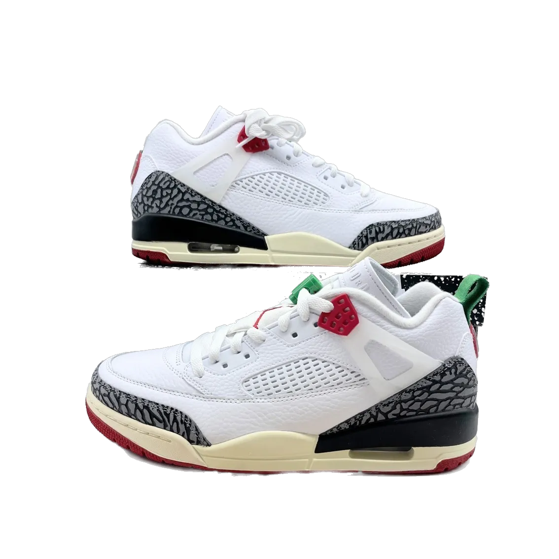 Nike Michael Jordan Shoes Nike Men's Jordan Spizike Low Shoes - White / Black / Sail / Varsity Red