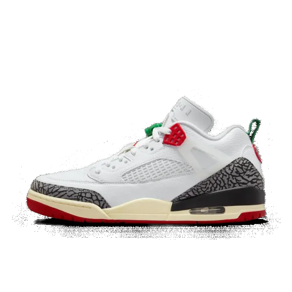 Nike Air Nike Men's Jordan Spizike Low Shoes - White / Black / Sail / Varsity Red