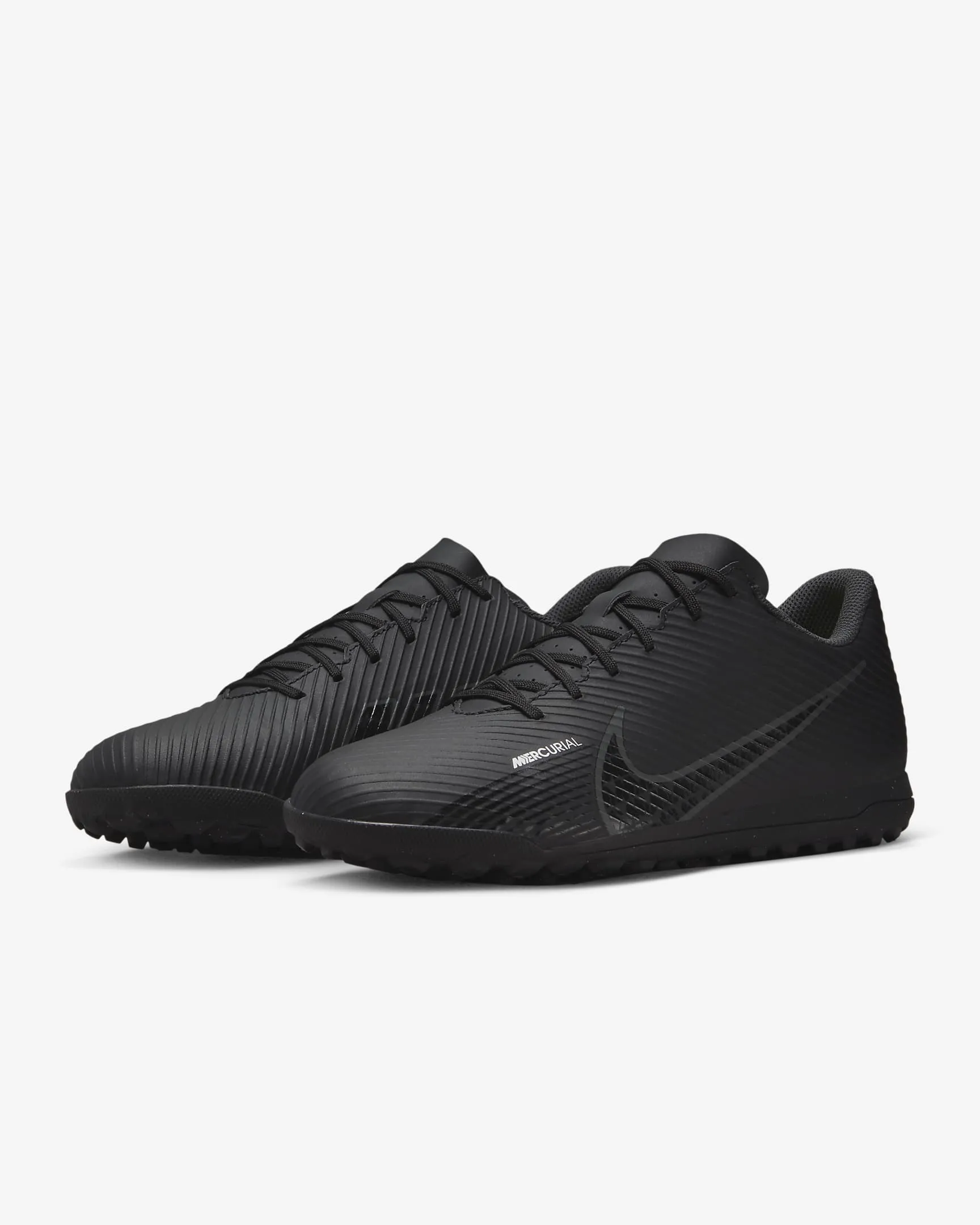 Nike Bmx Shoes Nike Men's Mercurial Vapor 15 Club Soccer Shoes - Black / Summit White / Volt / Dark Smoke Grey